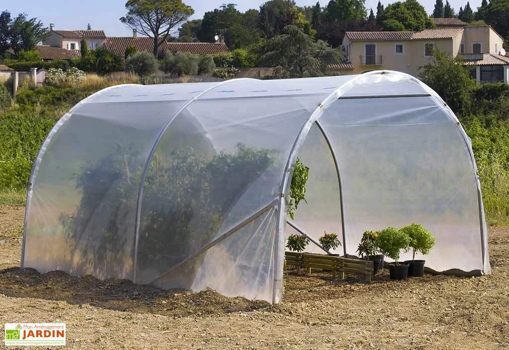 Bâche De Couverture Pour Abri De Culture Pied Droit Richel 3x4m 2 Bâche De Couverture Pour Abri De Culture Pied Droit Richel 3x4m – Image 2