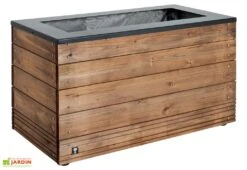 Bac à Fleurs En Bois Selekt (90x45x47,5)