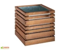 Bac à Fleurs En Pin Autoclave 50 X 50 X 50,2 Cm Lign Z