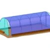 Bâche De Couverture Pour Serre De Jardin Tunnel Richel 3x6 Pied Droit