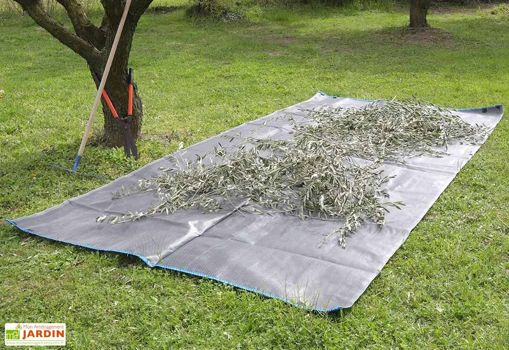 Bâche De Ramassage Avec Poignées En Polypropylène 200 X 500 Cm 1 Bâche De Ramassage Avec Poignées En Polypropylène 200 X 500 Cm