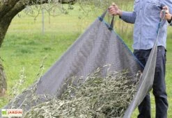 Bâche De Ramassage Jardin En Polypropylène Avec Poignées 340 X 200 Cm