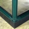 Base Pour Serre De Jardin Verte Polycarbonate Et PVC EcoGrow