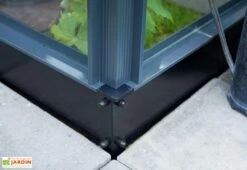 Base Pour Serre De Jardin Juliana Compact Anthracite 8 M²