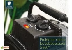 Chauffage Ventilateur D'appoint 2400W Avec Thermostat Digital -Serre Et Potager Soldes Magasin chauffage electrique portable serre jardin 2400w 6