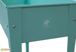 Potager Sur Pieds En Acier Galvanisé - Urban -Serre Et Potager Soldes Magasin coin jardiniere pieds