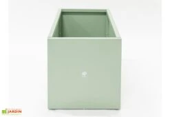 Jardinière Au Sol En Métal Thermolaqué - 100 X 50 X 50 -Serre Et Potager Soldes Magasin cote bac jardiniere hg08971103