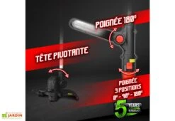 Coupe Bordures Sans Fil PowerShared 20V - Sans Batterie -Serre Et Potager Soldes Magasin coupe bordures batterie powershared constructor 3