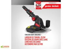 Outil De Jardinage 3 En 1 : Taille-haies, élagueuse Et Coupe Bordures – 20 V -Serre Et Potager Soldes Magasin coupe bordures sur batterie