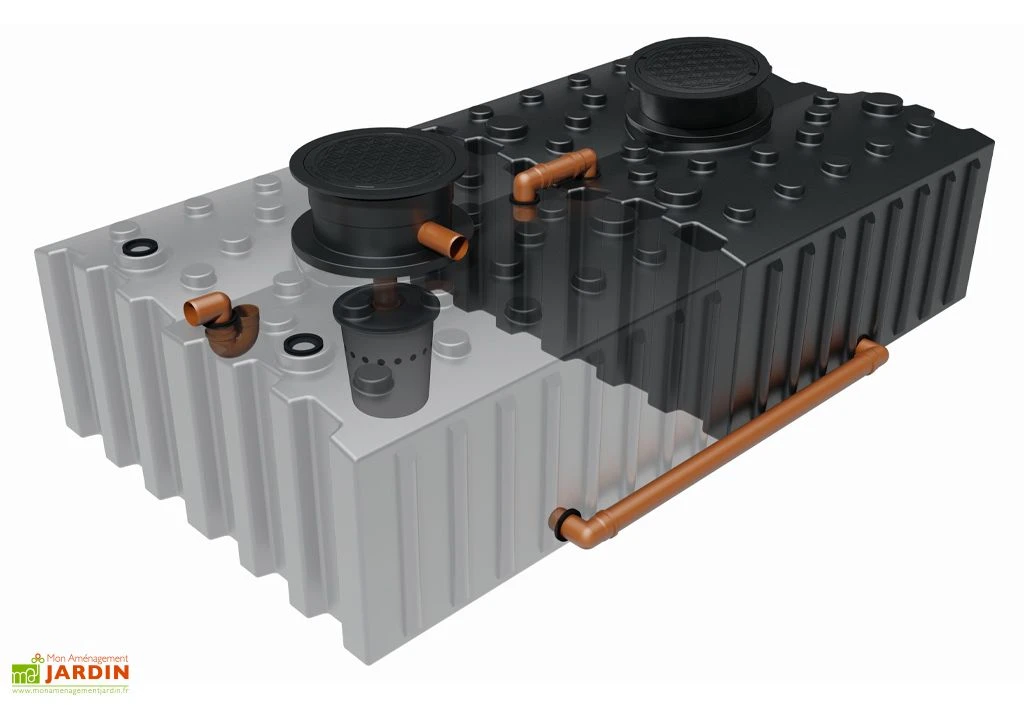 Cuve De Récupération D’eau De Pluie Enterrée – 10 000 L Plate 6 Cuve De Récupération D’eau De Pluie Enterrée – 10 000 L Plate – Image 6