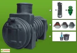 Cuve Recuperateur Eau Ready 1000 L -Serre Et Potager Soldes Magasin cuve greenlife 1