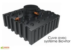 Cuve De Récupération D’eau De Pluie Enterrée – 4000 L Plate -Serre Et Potager Soldes Magasin cuve plate recuperation eau pluie greenlife 4000l biovitor