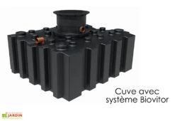 Cuve De Récupération D’eau De Pluie Enterrée – 3000 L Plate -Serre Et Potager Soldes Magasin cuve recuperateur eau pluie enterree plat greenlife 3000l biovitor