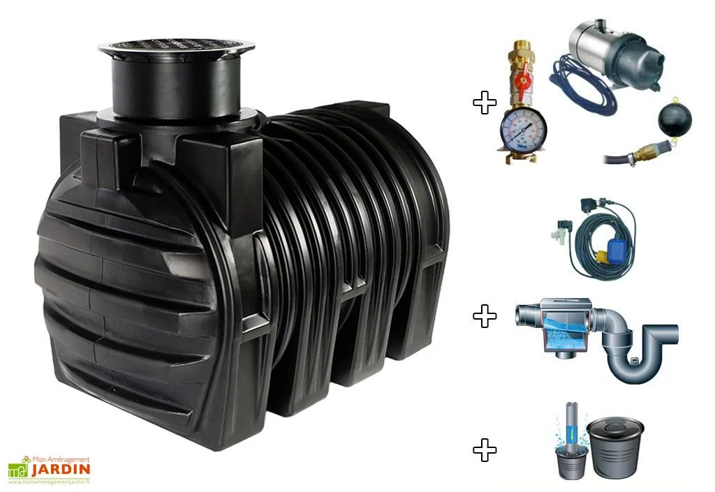 Cuve Recuperateur Eau Standard 3400 L 1 Cuve Recuperateur Eau Standard 3400 L