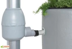 Garantia Cuve Récupération Eau De Pluie 2 En 1 Moka 300 L -Serre Et Potager Soldes Magasin cuve recuperation eau decorative 300l bac fleurs moka 4