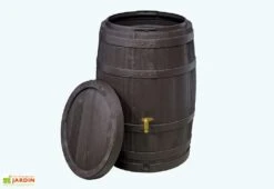 Garantia Cuve Récupération D’eau De Pluie Tonneau Vino -Serre Et Potager Soldes Magasin cuve recuperation eau pluie decorative tonneau vin 1