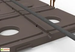 Plaques De Culture Et De Paillage Rigides Modul’oplak (lot De 6) -Serre Et Potager Soldes Magasin details plaque culture paillage