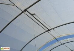 Serre Professionnelle Richel En Acier Et Polyéthylène 8 X 40 M -Serre Et Potager Soldes Magasin ecarteur bache serre tunnel professionnelle richel 8x40m
