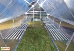 Étagère En Aluminium à Charge Lourde < 40 Kg Pour Serre Palram -Serre Et Potager Soldes Magasin etagere aluminium charge lourde 40kg palram heavy duty shelf kit 1