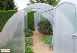 Serre De Jardin Tunnel Richel 4,5x6 Ep 2x180µ 2 Portes -Serre Et Potager Soldes Magasin file 1 42