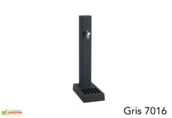 Fontaine De Jardin En Fonte Borne Pixel Avec Vasque -Serre Et Potager Soldes Magasin fontaine jardin fonte dommartin pixel vasque gris 7016