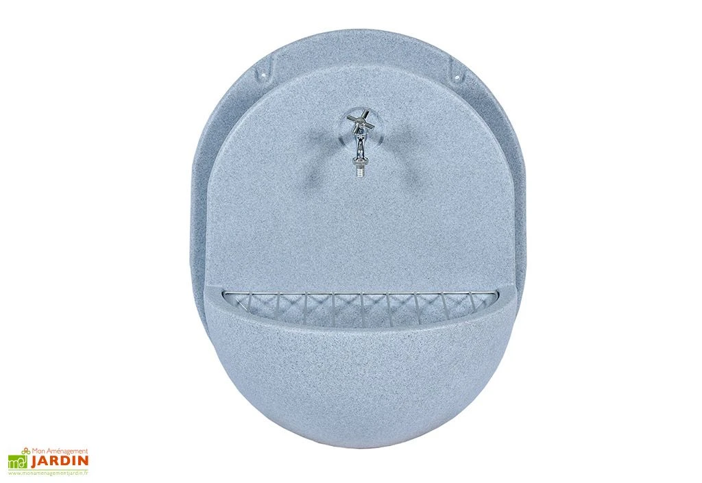 Roto Fontaine Murale En Polyéthylène Avec Robinet Mars – 70 X 52 X 90 Cm 4 Roto Fontaine Murale En Polyéthylène Avec Robinet Mars – 70 X 52 X 90 Cm – Image 4