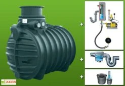 Cuve Recuperateur Eau Clever M 3400 L -Serre Et Potager Soldes Magasin g0001367 01