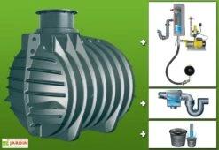 Cuve Recuperateur Eau Clever M 4500 L -Serre Et Potager Soldes Magasin g0001368 01