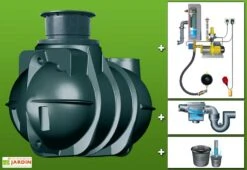 Cuve Recuperateur Eau Clever A 2000 L -Serre Et Potager Soldes Magasin g0001553 01