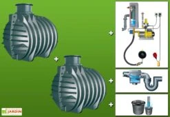 Cuve Recuperateur Eau Clever A 9000 L -Serre Et Potager Soldes Magasin g0002064 01