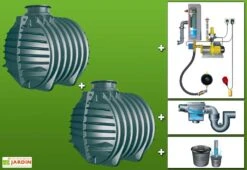 Cuve Recuperateur Eau Clever A 12000 L -Serre Et Potager Soldes Magasin g0002067 01