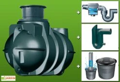 Kit Cuve Recuperateur Eau Enterree 2000 L -Serre Et Potager Soldes Magasin g0002244