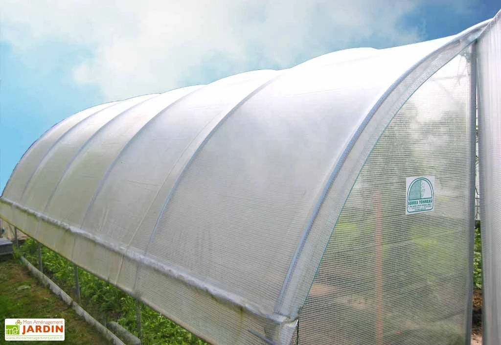 Serre Tunnel Tonneau En Polyéthylène 34 M² - Gothique 7,5 X 4,5 M 2 Serre Tunnel Tonneau En Polyéthylène 34 M² - Gothique 7,5 X 4,5 M – Image 2