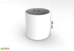 Jardinière Ronde En Béton Fibré 55 X 58 Cm– Sill 9 Jardinière Ronde En Béton Fibré 55 X 58 Cm– Sill -Serre Et Potager Soldes Magasin jardinie re be ton fibre 04