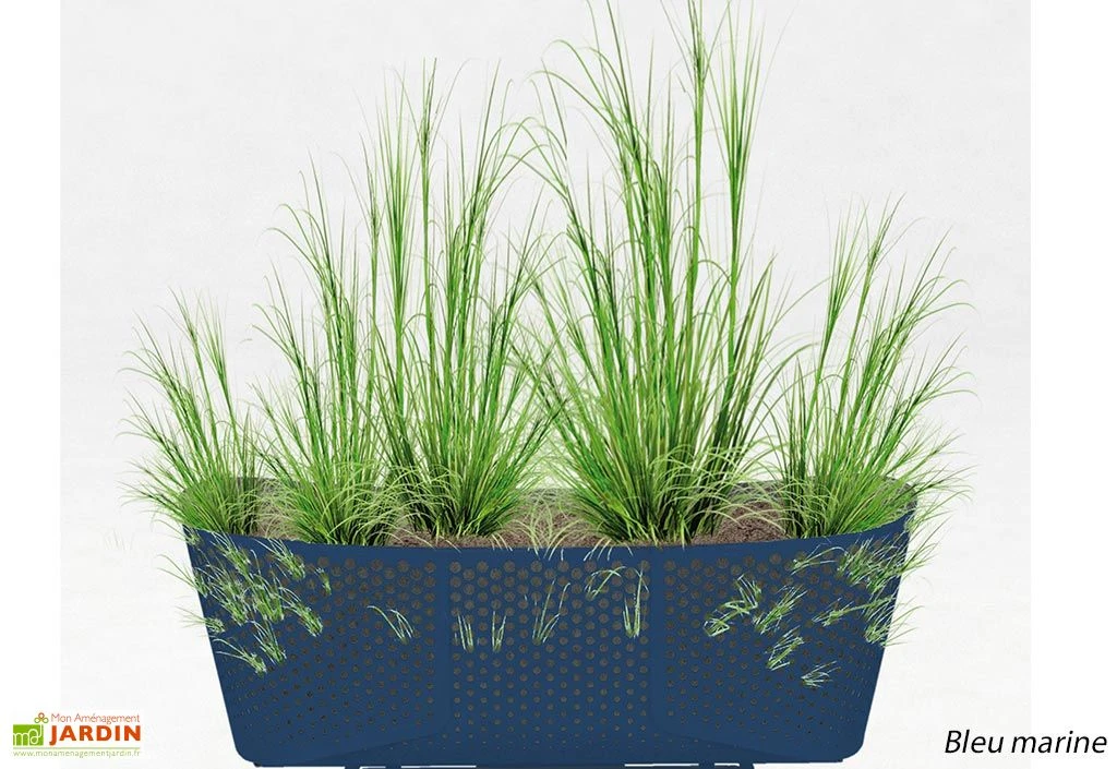 Jardinière En Métal – 118 X 40 Cm 5 Jardinière En Métal – 118 X 40 Cm – Image 5