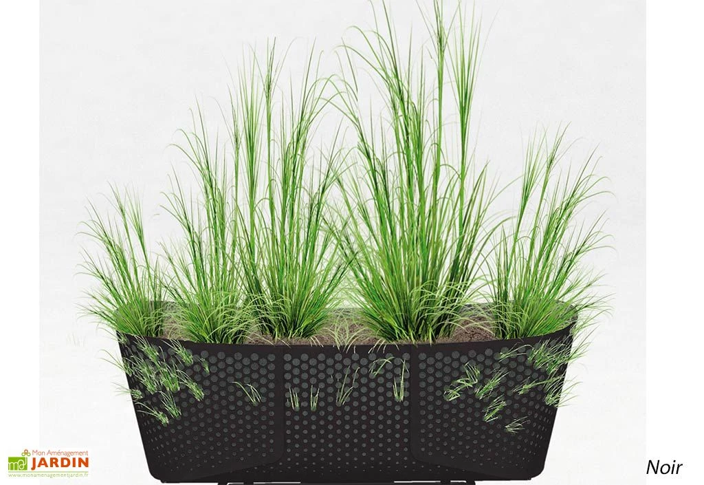 Jardinière En Métal – 118 X 40 Cm 2 Jardinière En Métal – 118 X 40 Cm – Image 2