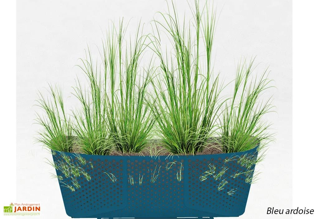 Jardinière En Métal – 118 X 40 Cm 4 Jardinière En Métal – 118 X 40 Cm – Image 4