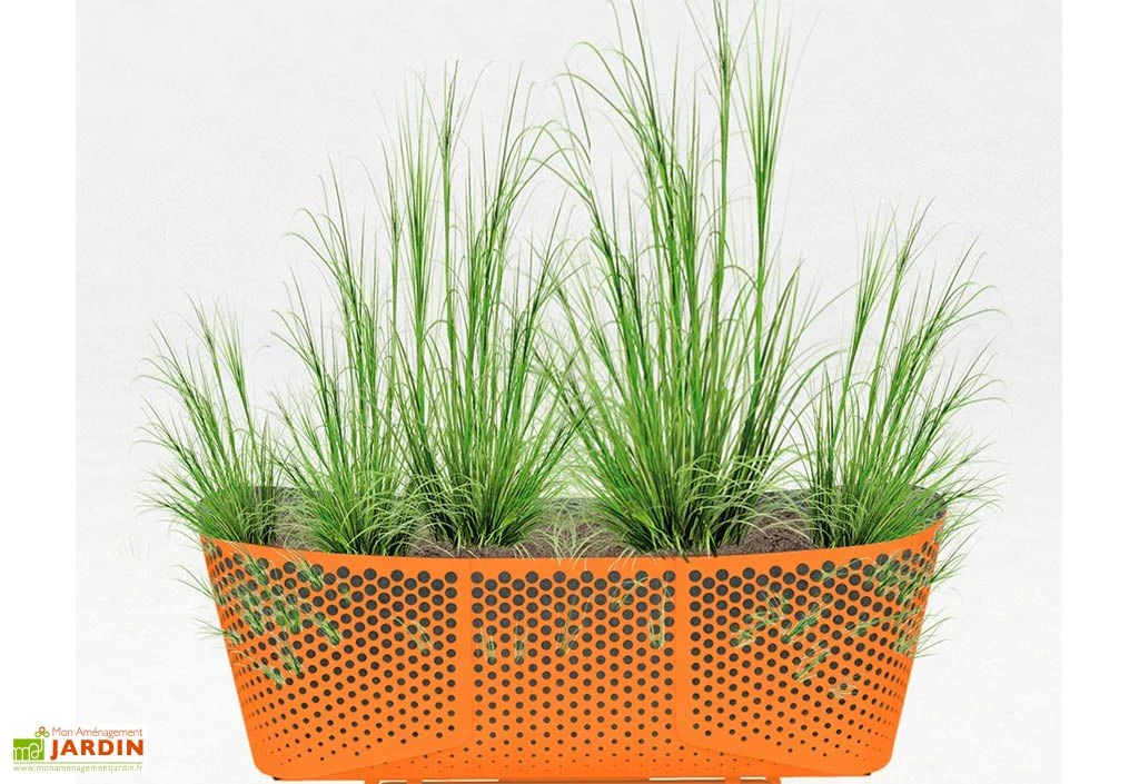 Jardinière En Métal – 118 X 40 Cm 1 Jardinière En Métal – 118 X 40 Cm