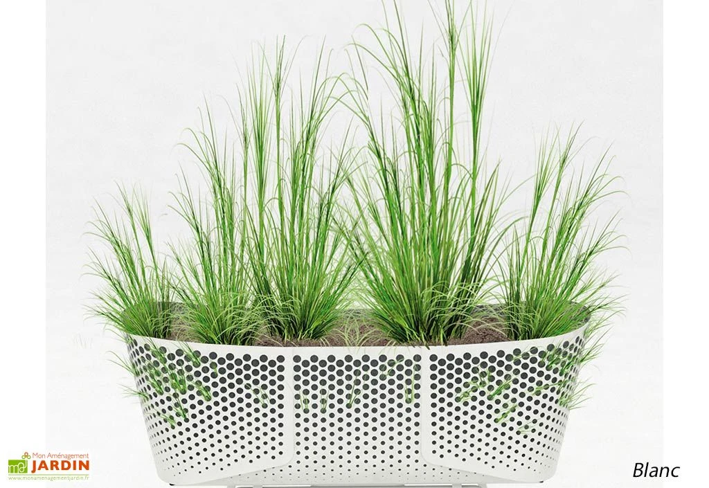 Jardinière En Métal – 118 X 40 Cm 3 Jardinière En Métal – 118 X 40 Cm – Image 3