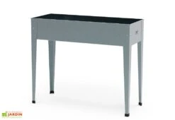 Potager Sur Pieds En Acier Galvanisé - Urban -Serre Et Potager Soldes Magasin jardiniere acier galvanise