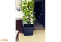 Serre Et Potager Soldes Magasin -Serre Et Potager Soldes Magasin jardiniere kube beton fibre 45x45 anthracite