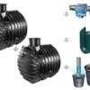 Kit Cuve Recuperateur Eau Enterree 12000 L