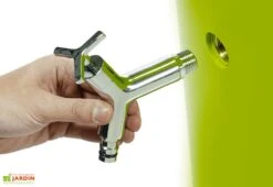 Garantia Cuve Récupérateur Eau Color 350 L +Kit -Serre Et Potager Soldes Magasin kit reservoirs color cuve recuperation 350l robinet inclus 5