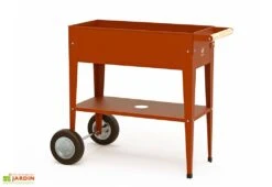 Carré Potager Sur Pieds Avec Roulettes - Barcelona -Serre Et Potager Soldes Magasin lit culture plantation potager pieds