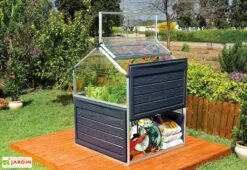 Mini Serre De Jardin En Aluminium Et Polycarbonate Plant Inn (118 X 118 Cm) -Serre Et Potager Soldes Magasin mini serre jardin aluminium polycarbonate plant inn 118 x 118 cm 2