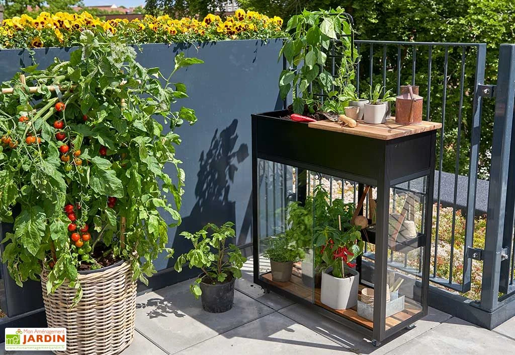 Mini Serre De Jardin Table à Jardiner – Juliana Vertical 1 Mini Serre De Jardin Table à Jardiner – Juliana Vertical