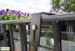Mini Serre De Balcon En Verre Trempé – Juliana Balcony -Serre Et Potager Soldes Magasin mini serre jardin verre trempe aluminium juliana balcony 4