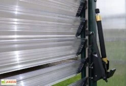 Système D'ouverture Automatique D'évent Latéral Palram-Canopia -Serre Et Potager Soldes Magasin ouverture automatique fenetre persiennes serre palram 2