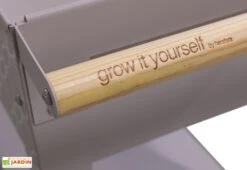 Potager Sur Pieds En Acier Avec Roulettes – Barcelona -Serre Et Potager Soldes Magasin poignee jardiniere pieds