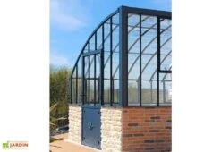 Porte Supplémentaire Pour Serre Chambord Ou Versailles 8 Porte Supplémentaire Pour Serre Chambord Ou Versailles -Serre Et Potager Soldes Magasin porte accessoire serre chambord ou versailles aluminium laque 5 coloris 4